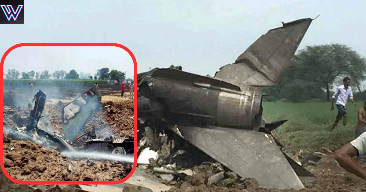 MiG-21 fighter jet fell at home