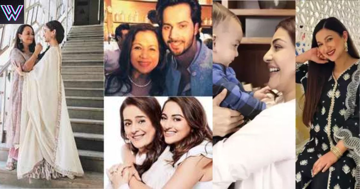 These stars celebrated Mother's Day,