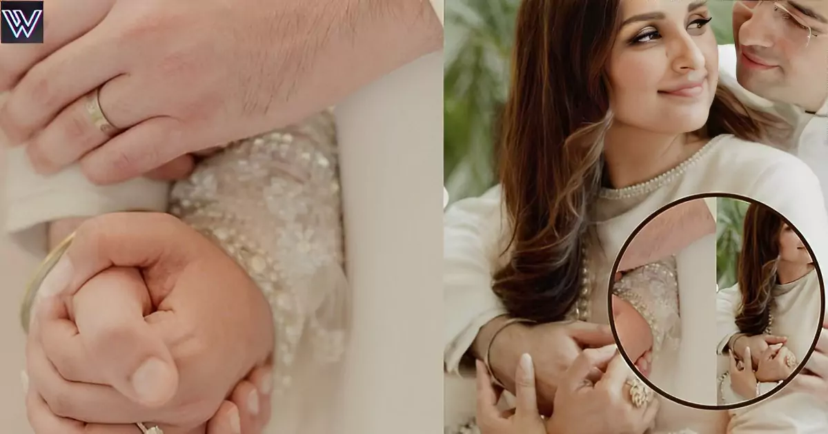 Everyone's eyes were fixed on Raghav Chadha's ring more than Parineeti.