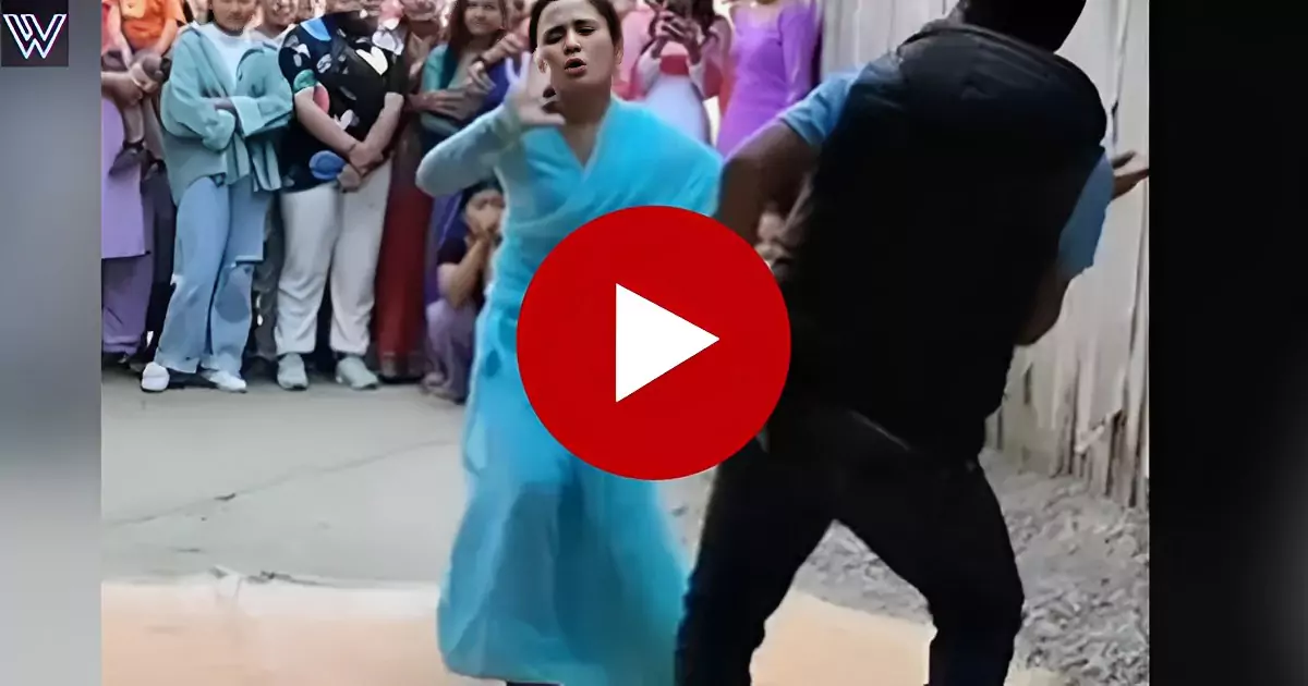 Nepal's Shahrukh Kajol did a bang dance