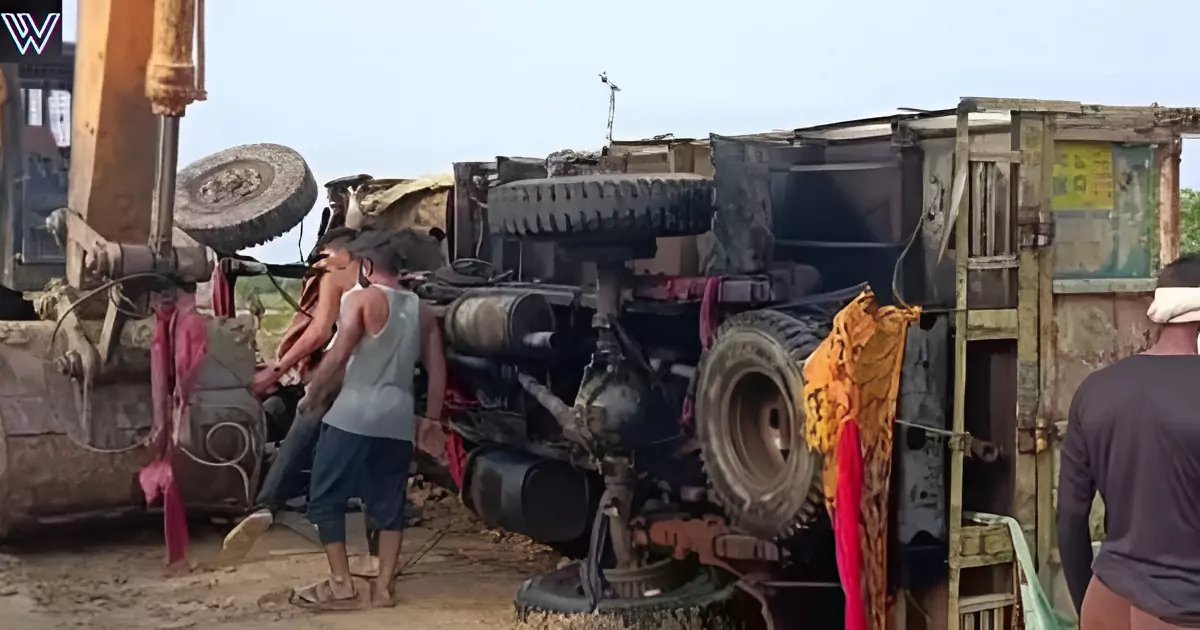 Big accident in Datia