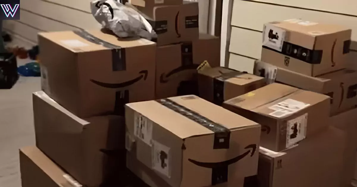 100 parcels from amazon arrived at home without order in 12 hours