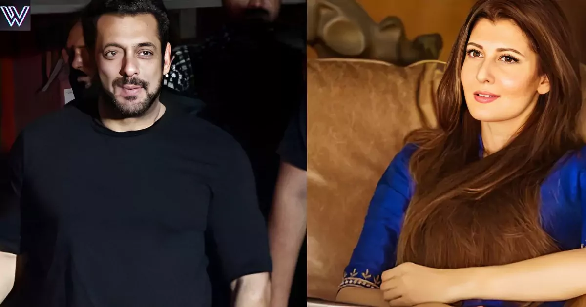 Salman Sangeeta's relationship was broken a month ago