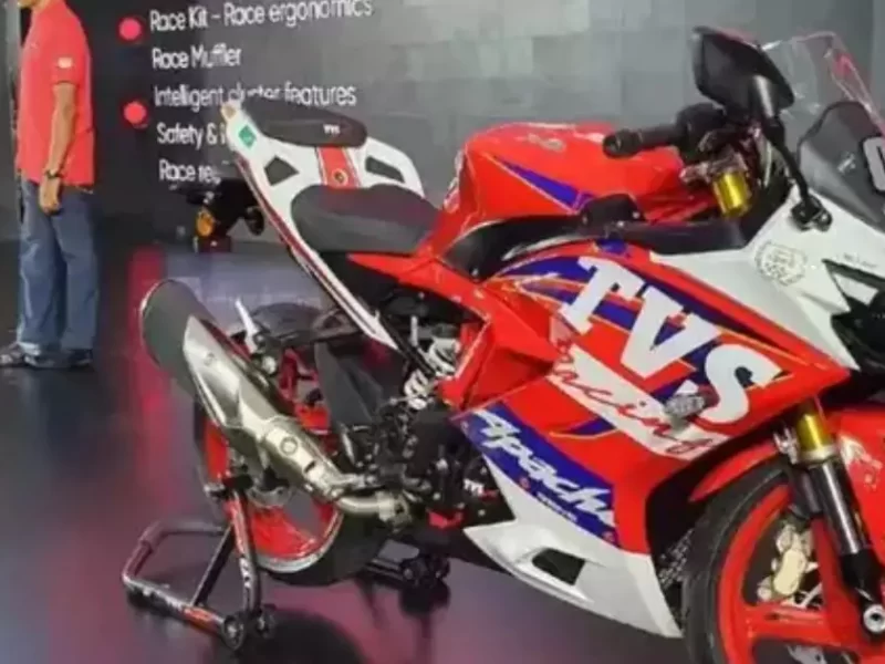 TVS Motor released the teaser of its new bike