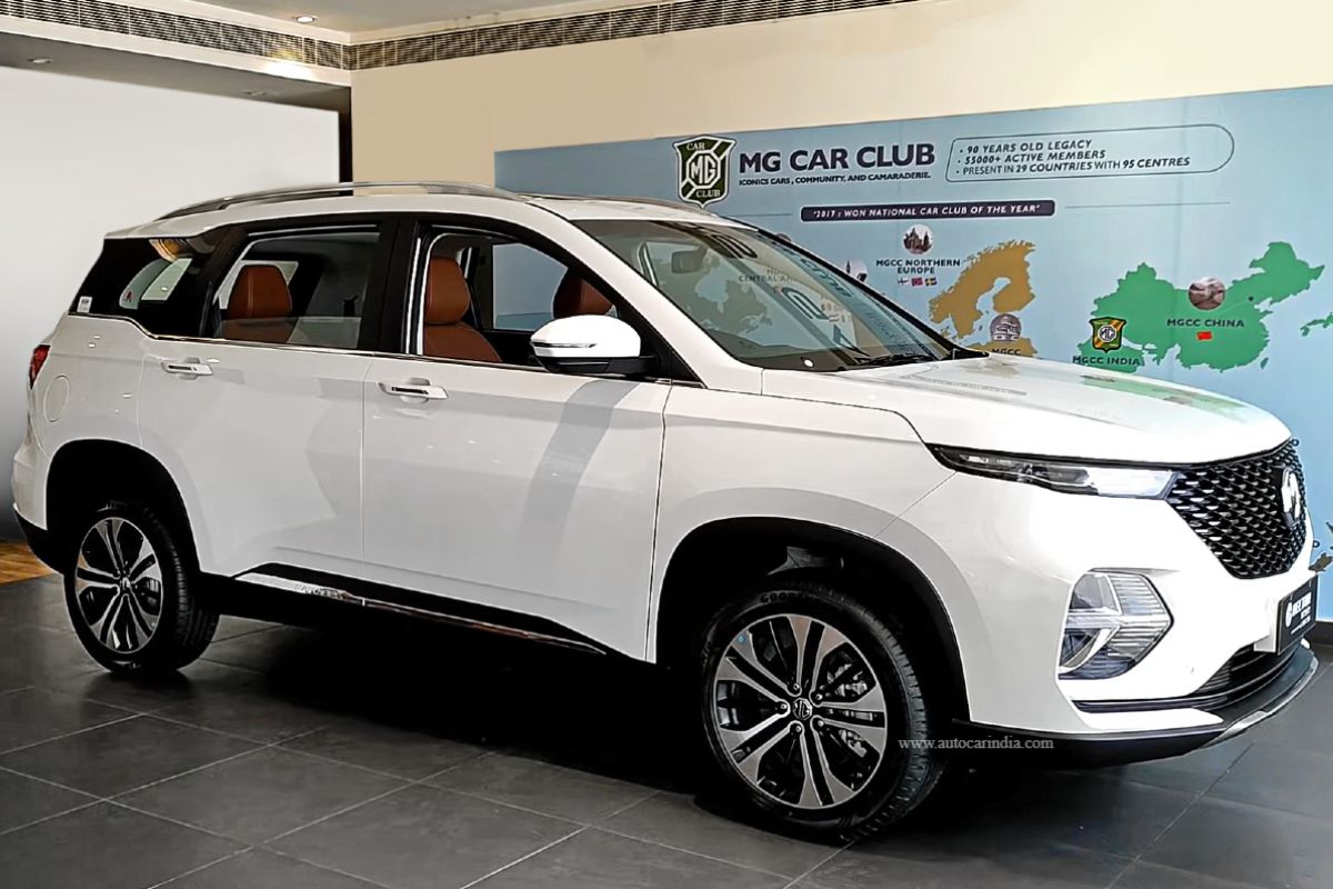 Heavy decline of Rs 1.37 lakh in MG Hector car