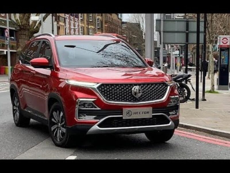 MG hector launched with excellent mileage and powerful engine