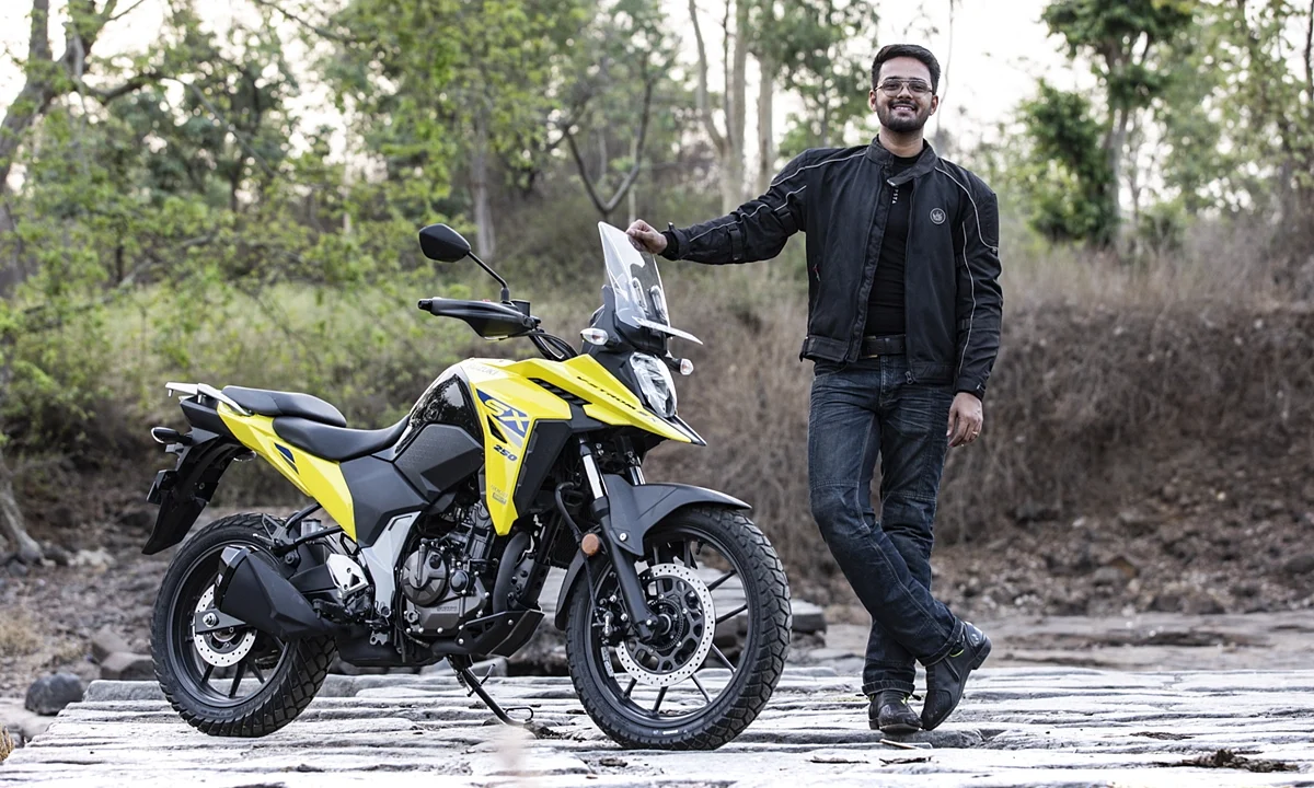 Suzuki v-strom sx bike has arrived to compete with Royal Enfield