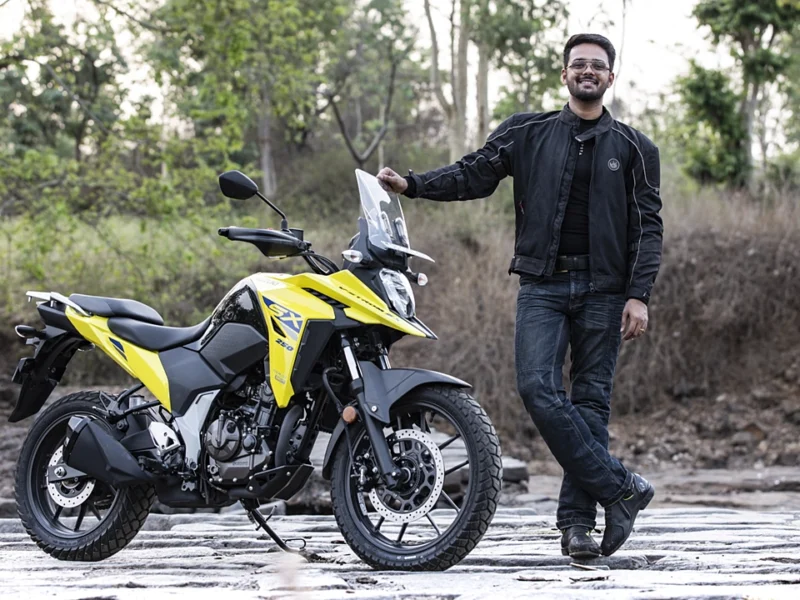 Suzuki v-strom sx bike has arrived to compete with Royal Enfield