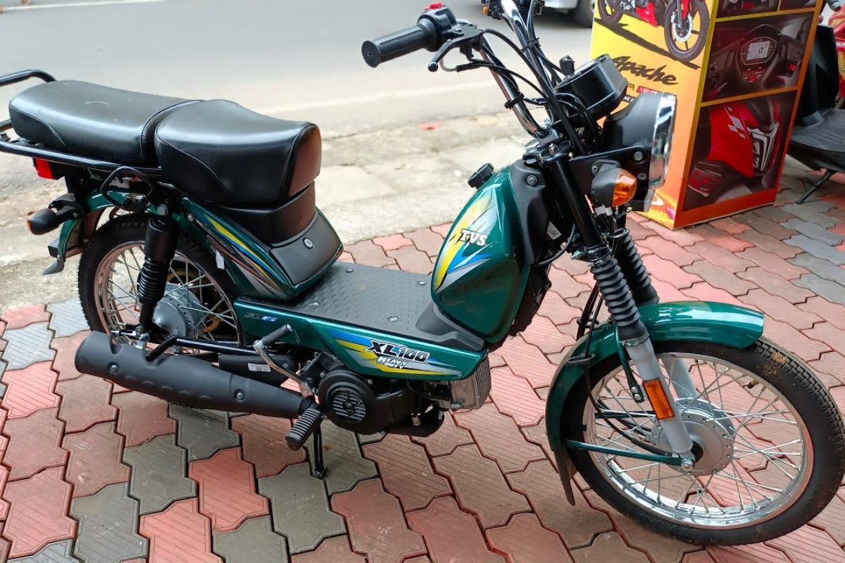 TVS XL100 powerful bike available for just Rs 45 thousand