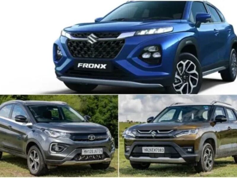 Which one is the father of mileage among Brezza, Nexon and Frontex?