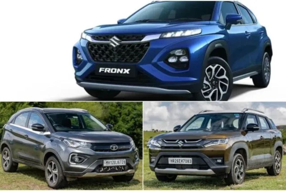 Which one is the father of mileage among Brezza, Nexon and Frontex?