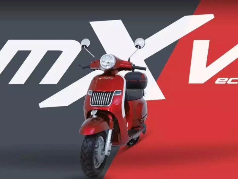 mXv ECO electric scooter launched with a range of Rs 120