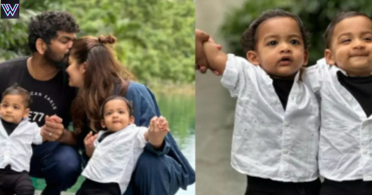 SRK's heroine's twins turn 1 year old