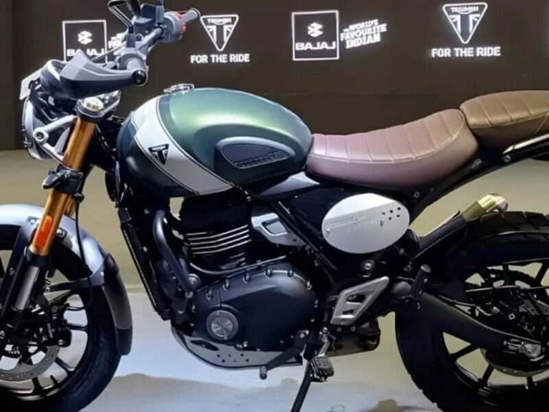 Brought home the powerful Scrambler 400X bike for just Rs 2.63 lakh.