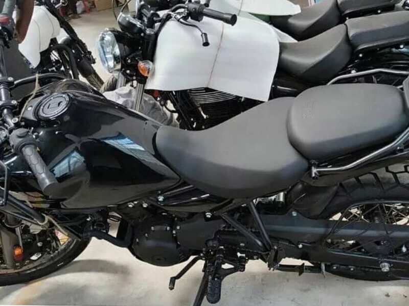 New look of Royal Enfield Himalayan 452 revealed